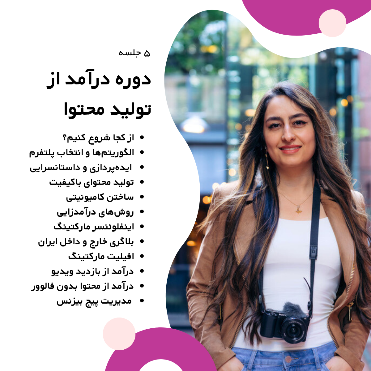 Monetizing content (5 sessions)