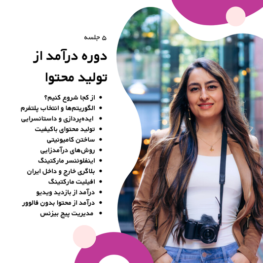 Monetizing content (5 sessions)